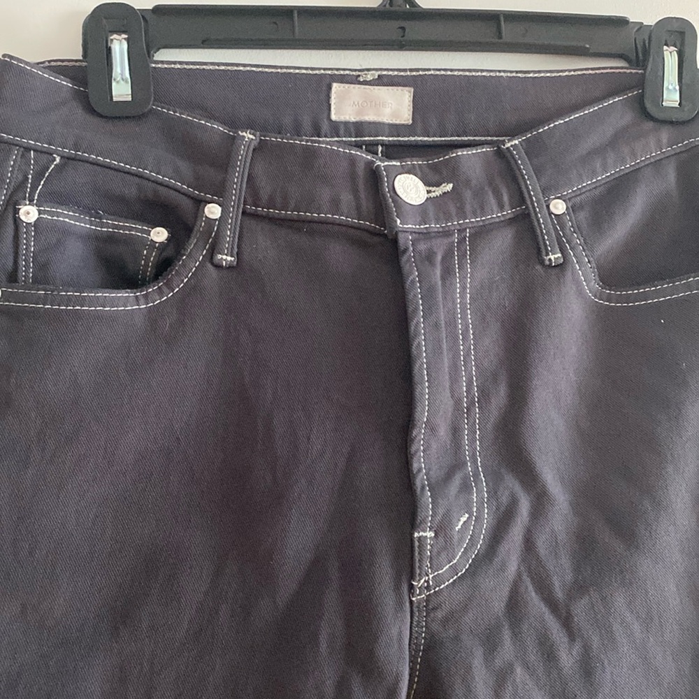Mother Insider Step Fray grey jeans -Read Description